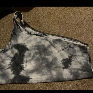 Acid Wash Crop Top - Shein 3XL